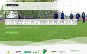 Relaunch der INTERGREEN-Website verschafft rasche Orientierung